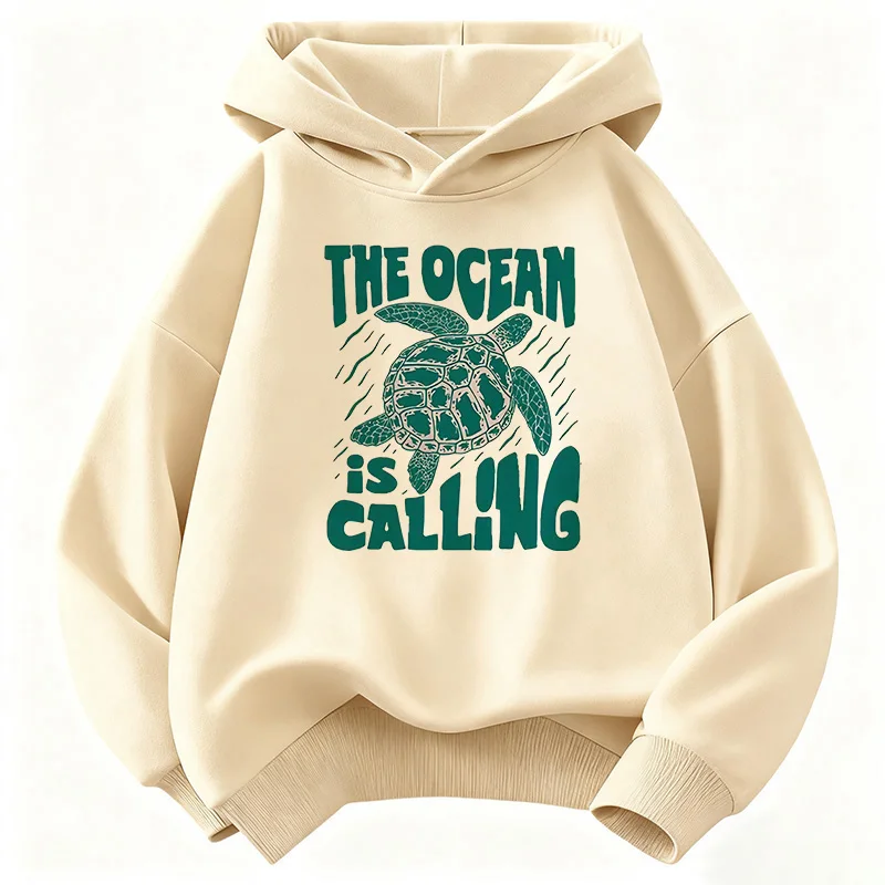 Fashion Sea Turtle Girls Hooded Kids Design Children's Sweatshirt Cute Hoody for Boys Girls Casual Hoodies for Spring - Image 7