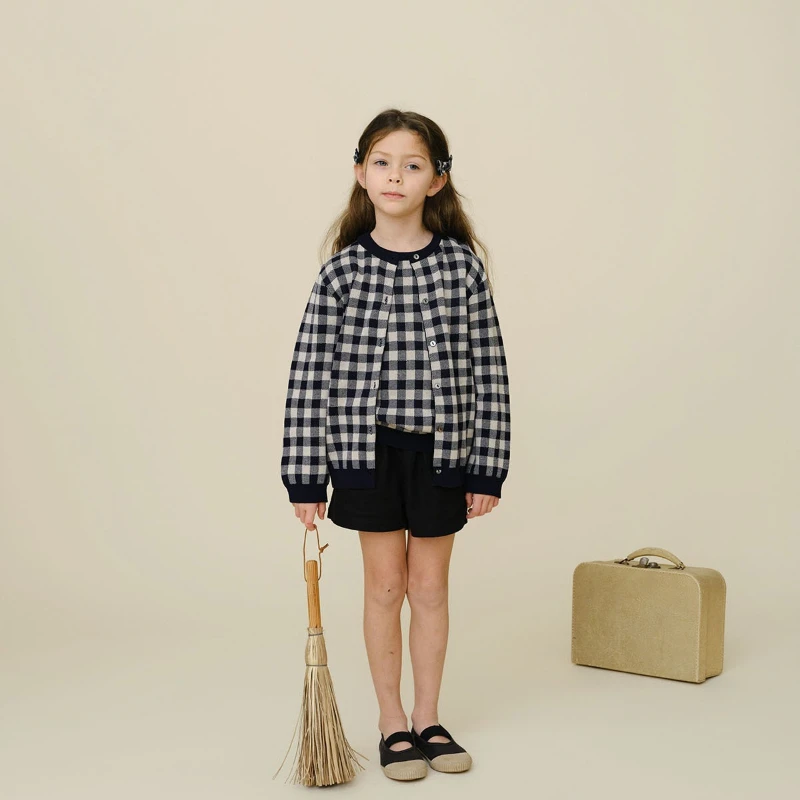 Kid Jumper OUYANG&IVAN Boy Girl Cotton Cardigan 26bene New Children Spring and Summer Lightweight Open-Weave Knitted Sweater - Image 2