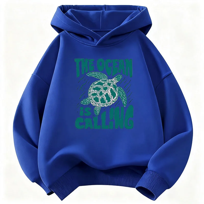 Fashion Sea Turtle Girls Hooded Kids Design Children's Sweatshirt Cute Hoody for Boys Girls Casual Hoodies for Spring - Image 9