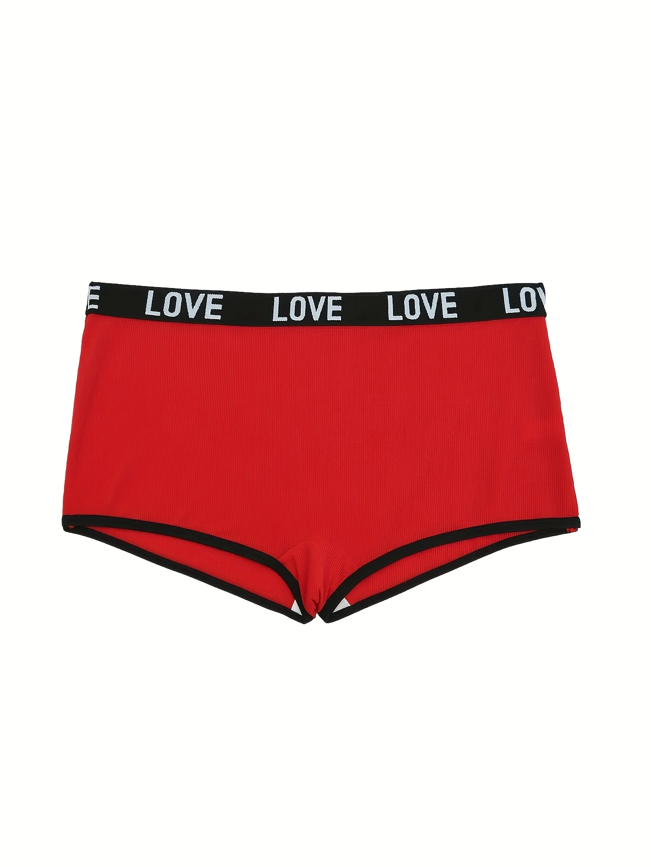 Random 7 pairs of mixed-color lettered waistband women's briefs are comfortable, casual, energetic, sporty and luxurious - Image 3