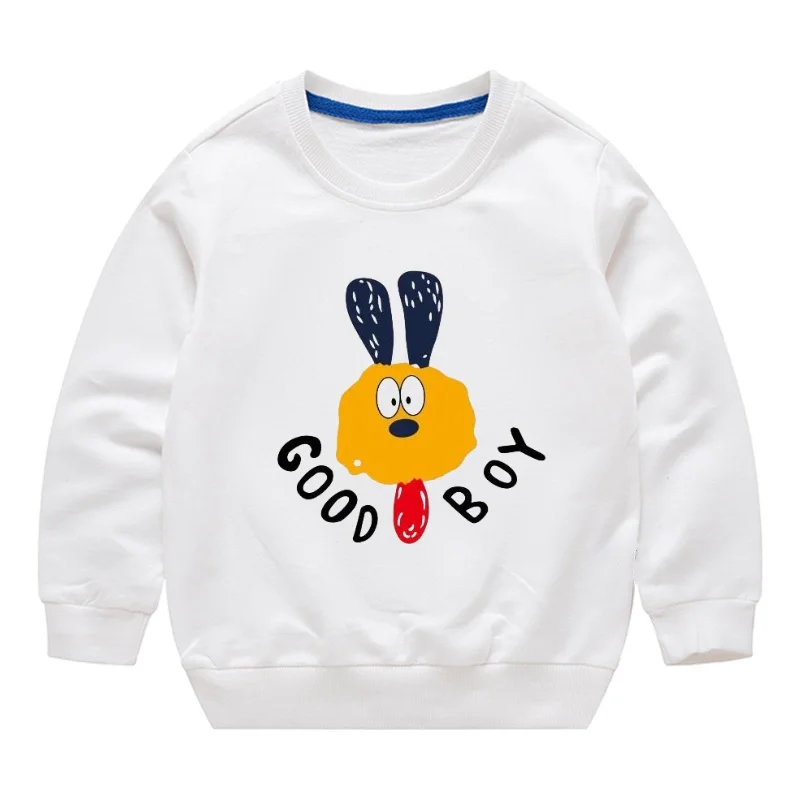 2025 New Autumn Boys Sweatshirts Cotton Kids Hoodies Casual Cartoon Printting Shirts Baby Boy Clothing 2-7 Years Children Tops - Image 7