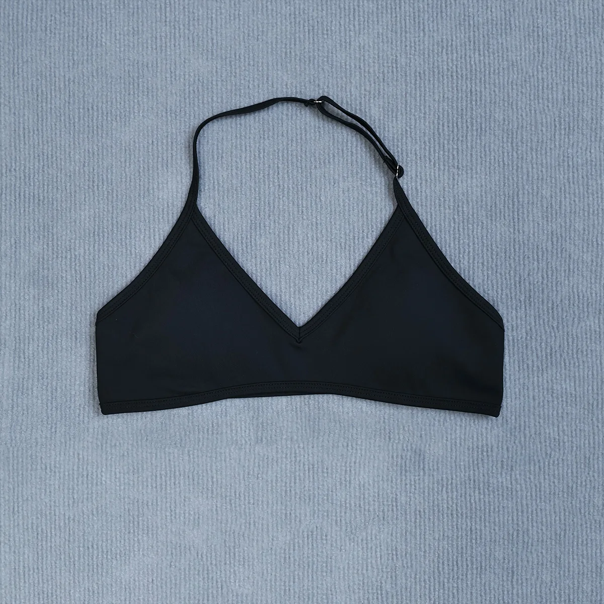 Women's Summer Halter Neck Padded Sports Yoga Bra Shock Absorption Support Backless Crop Top for Outdoor Running And Gym - Image 9