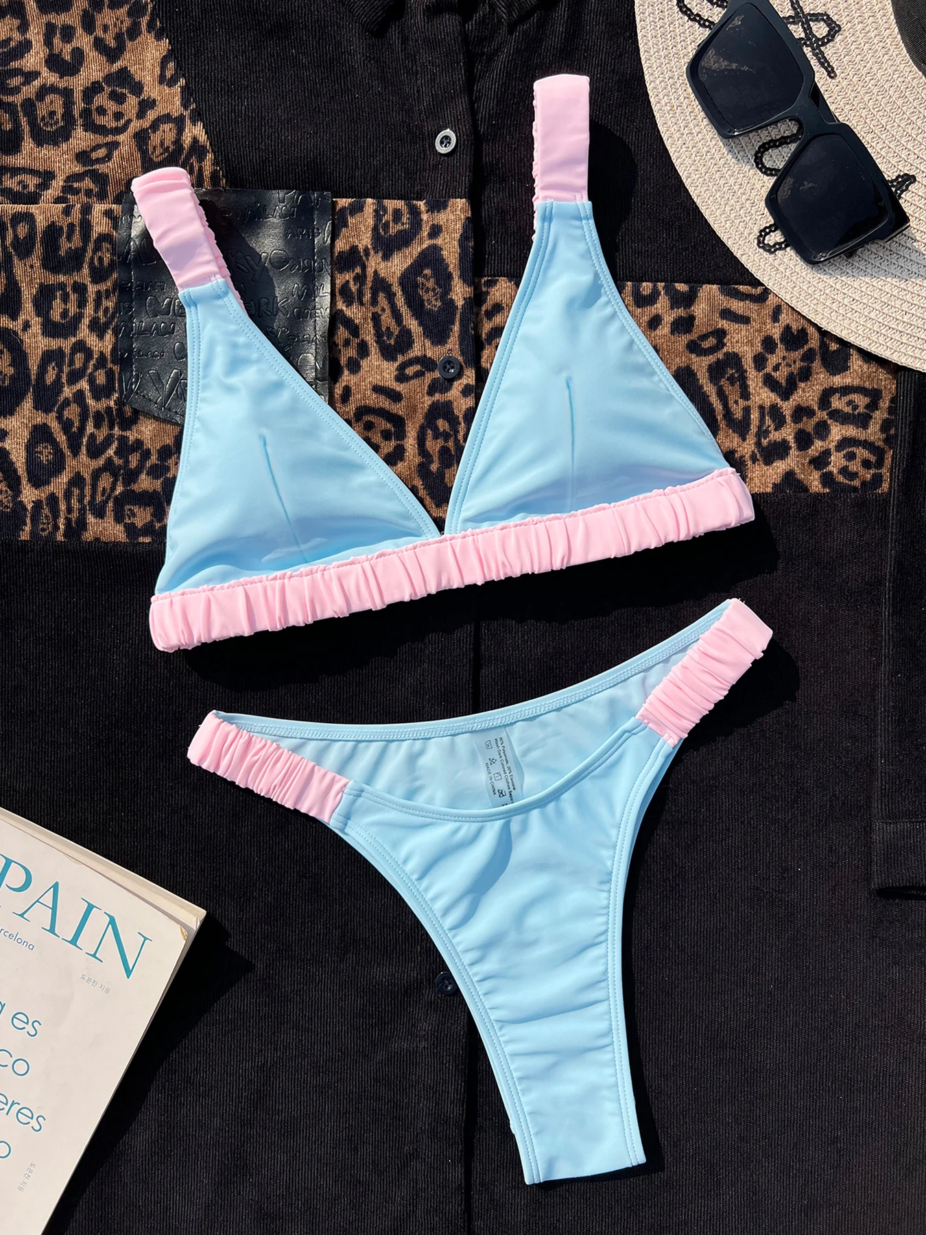 2025 New Sexy Bikini Brazilian Swimwear Women Swimsuit Female Low Waist Bathing Suit Summer Beachwear Swimming Suit For Women - Image 4