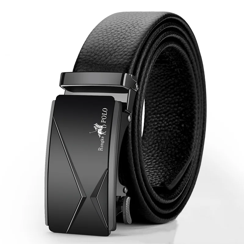 OYIFAN Men Belt Genuine Leather Belt for men Automatic belts Adjustable waistband Business belts 허리띠 - Image 17