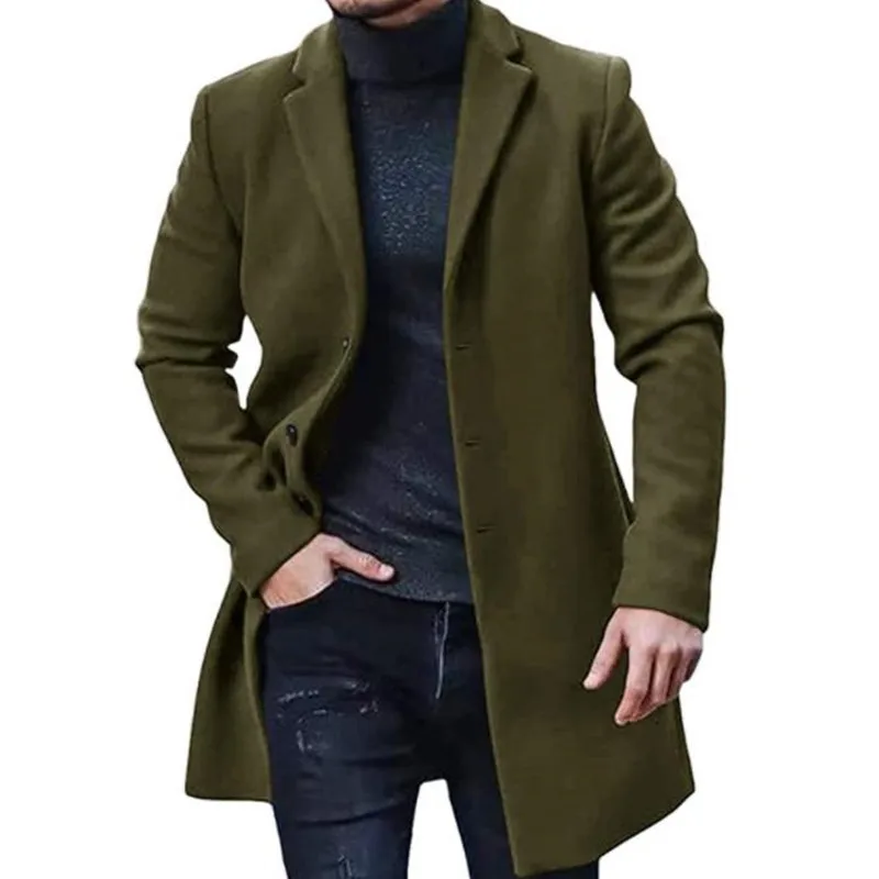 Men's Jackets Streetwear Business Style Jackets Fall Coats Gentlemen's Clothing - Image 3