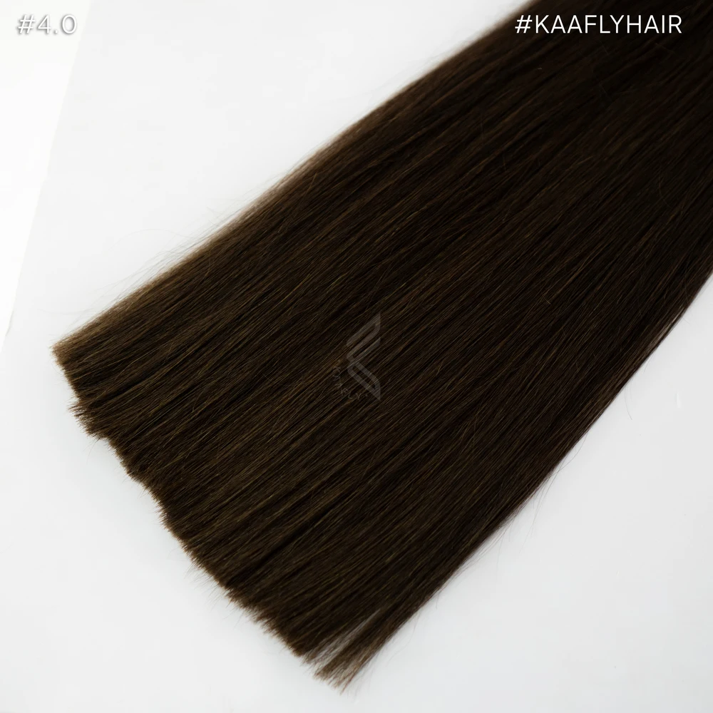 70 cm 100% Natural Human Hair Smooth Straight Extensions for Women - Image 2