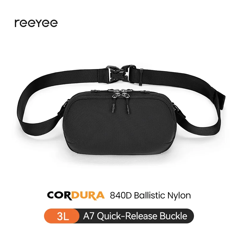 ReeYee Multi-Compartment Sling Bag – Versatile Waterproof Everyday Carry - Image 10