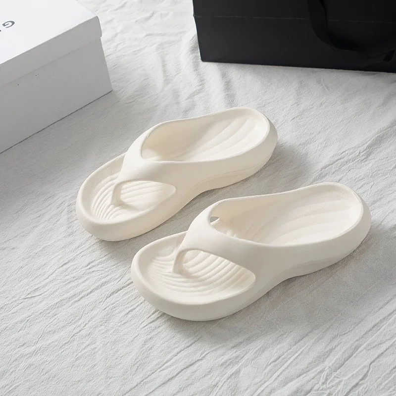 Women Stylish EVA Flip-Flops Comfortable Soft Anti-Slip Anti-Odor Fashionable Versatile for Beach Summer Casual Wear Beach Shoes - Image 11