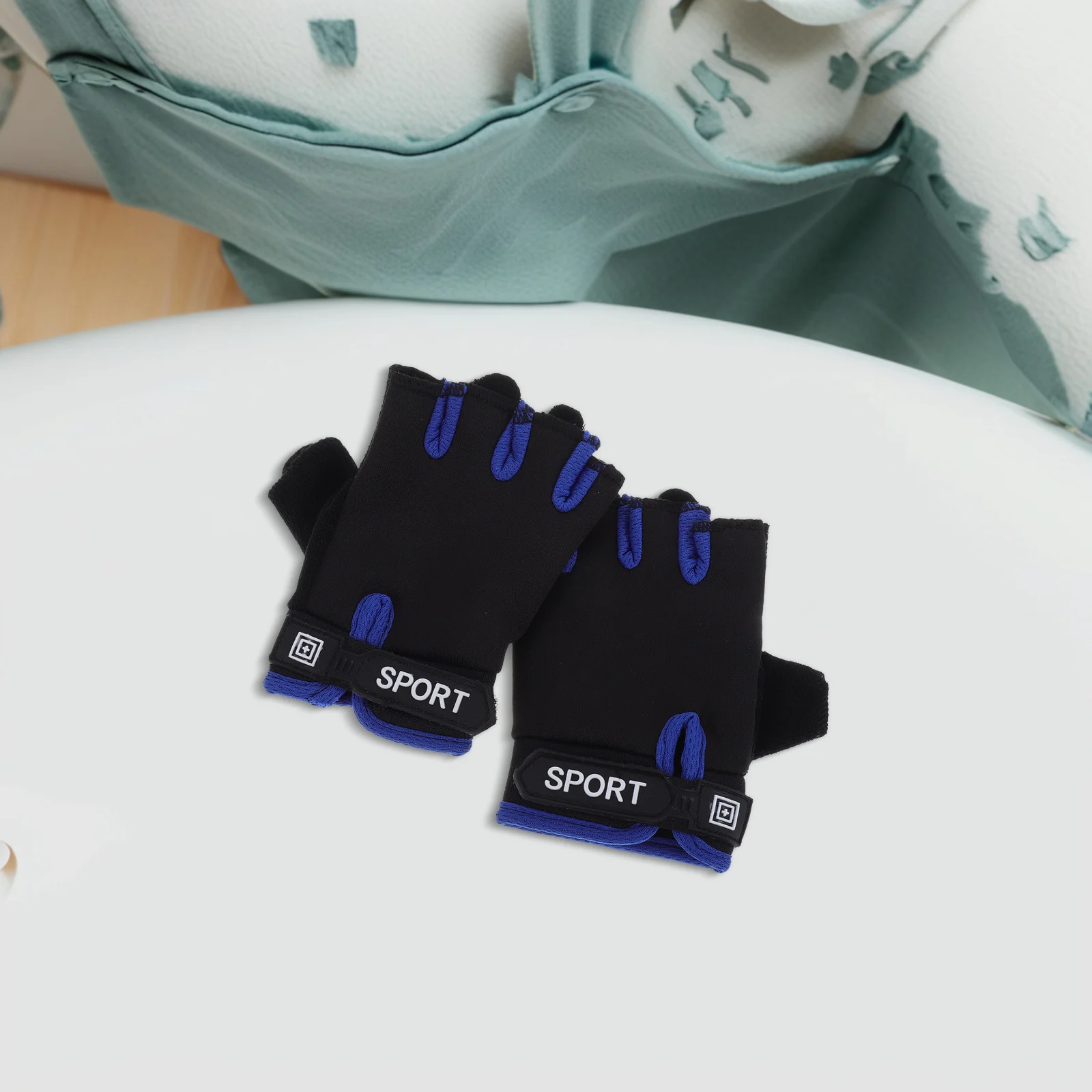 1Pair Kids Half Finger Anti Slip Cycling Gloves Sports Gloves for Balance Bikes Roller Skating Boys Girls Glove - Image 6
