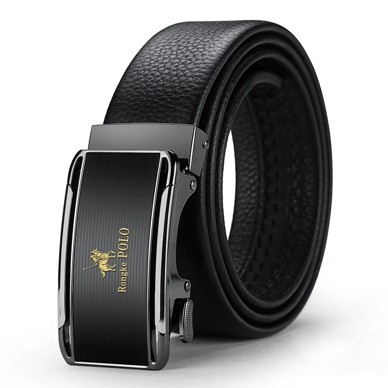 OYIFAN Men Belt Genuine Leather Belt for men Automatic belts Adjustable waistband Business belts 허리띠 - Image 19