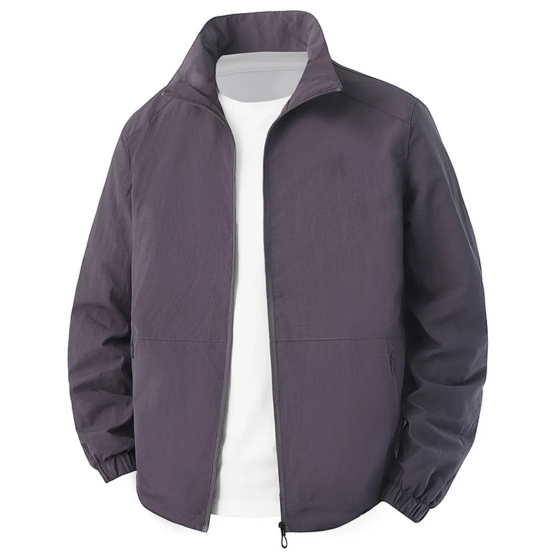 Spring Men Waterproof Jackets Mens Windproof Casual Jackets Coats Autumn Mens Fashion Outdoor Jackets Windbreaker Male LZLLTT - Image 9