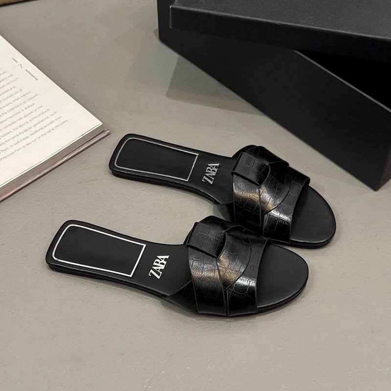 New Summer Designer Women'S Solid Color Fashion Slippers Zapatos De Mujer Women'S Shoes Slippers Women Slippers Women Shoes - Image 3