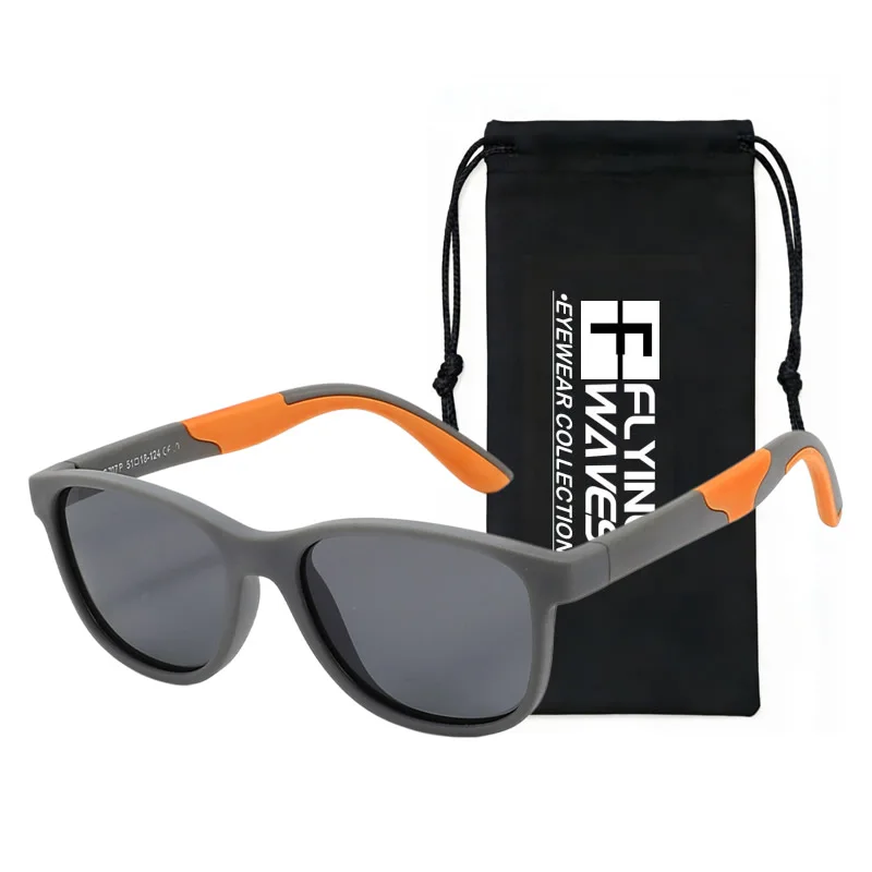 Kids Polarized Sunglasses UV400 Flexible TPEE Frame Boys Girls Sports Cycling Hiking Beach Travel Sun Shades Windproof Eyeglass - Image 8