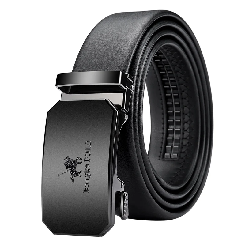 OYIFAN Men Belt Genuine Leather Belt for men Automatic belts Adjustable waistband Business belts 허리띠 - Image 16