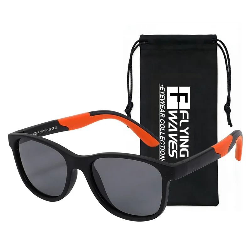 Kids Polarized Sunglasses UV400 Flexible TPEE Frame Boys Girls Sports Cycling Hiking Beach Travel Sun Shades Windproof Eyeglass - Image 10