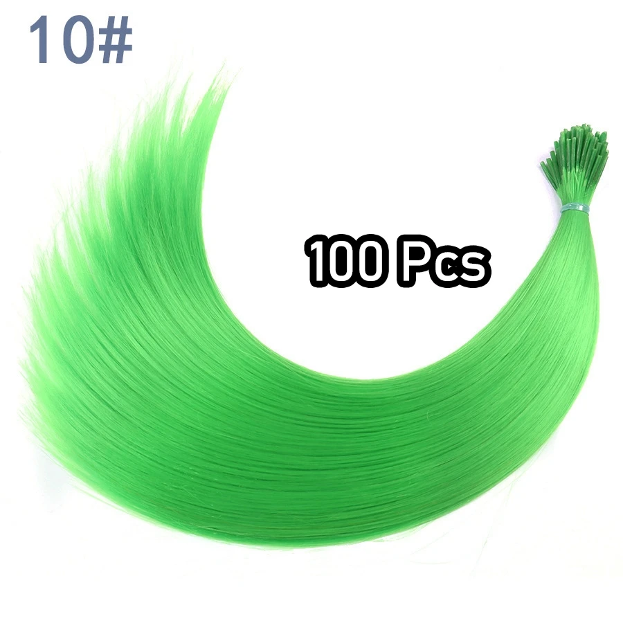 48Pcs Women's Colorful Synthetic Hair Extensions Set 38 Colors Tinsel Wig 26 Colors Feather Extensions Tool Kit for Hairdressing - Image 8