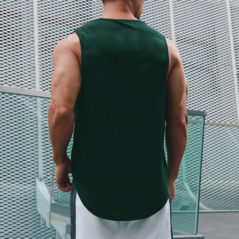 Men's Tops Tanks & Camis Basketball Clothing Tank Top Bodybuilding Mesh Gym T-shirt Man Singlets T-shirts Fitness Wear Tees - Image 5
