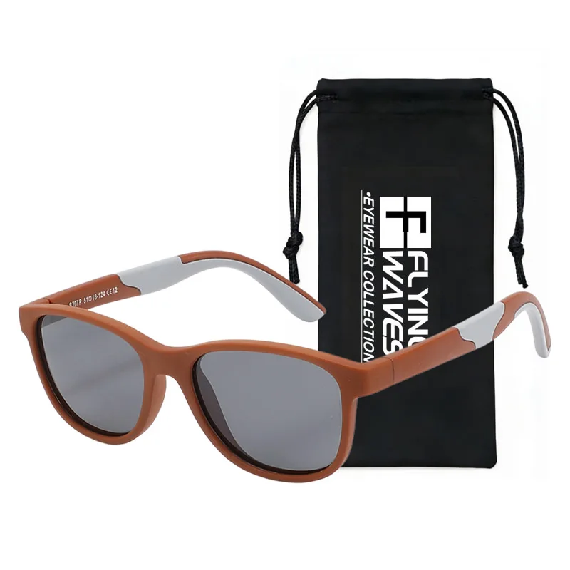 Kids Polarized Sunglasses UV400 Flexible TPEE Frame Boys Girls Sports Cycling Hiking Beach Travel Sun Shades Windproof Eyeglass - Image 11
