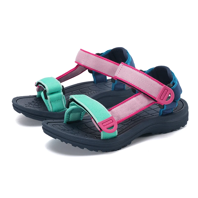 Summer Children Pink Sandals Girls Boys Breathable Sport Running Non-Slip Soft Outdoor Beach Kids Casual Waking Slippers Shoes - Image 7