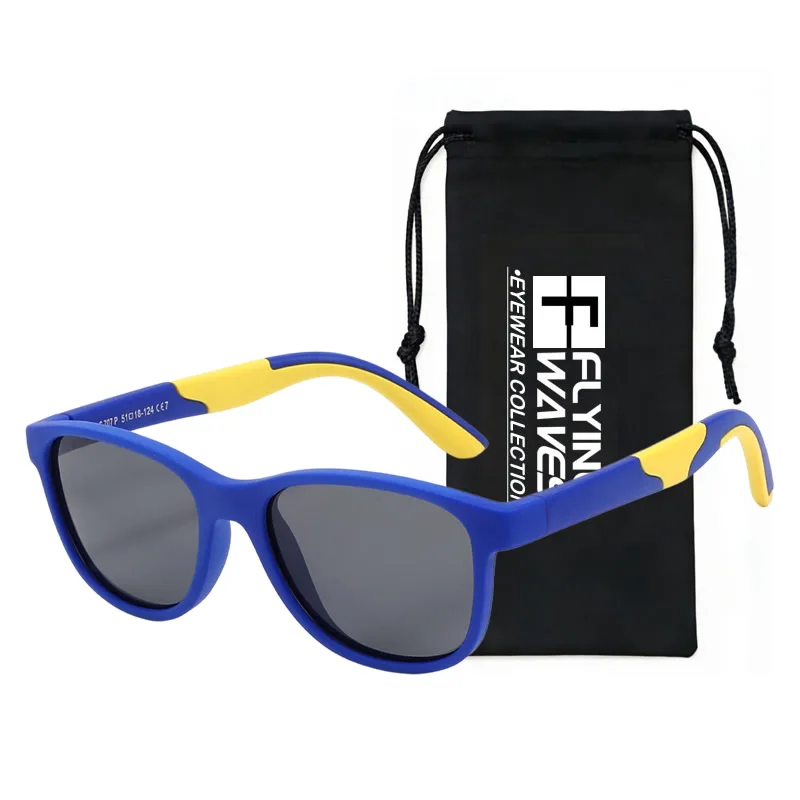 Kids Polarized Sunglasses UV400 Flexible TPEE Frame Boys Girls Sports Cycling Hiking Beach Travel Sun Shades Windproof Eyeglass - Image 9