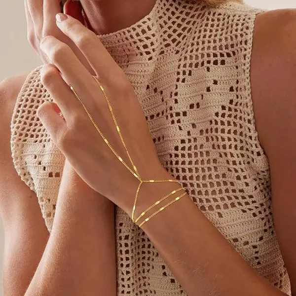 Luxury Zircon Flower Bracelets New High-End Minimalist Zircon Floral Charm Blade Chain Women’s Bracelet Party Jewelry Gift - Image 16