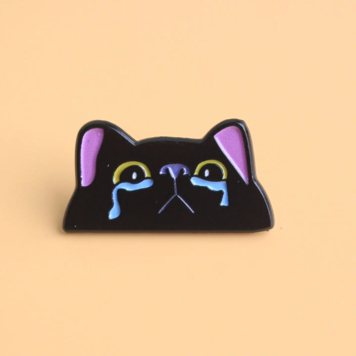 Cute and Quirky Cat Brooches: Dark and Whimsical Metal Pins for Clothing, Bags, and Unique Accessories - Image 4