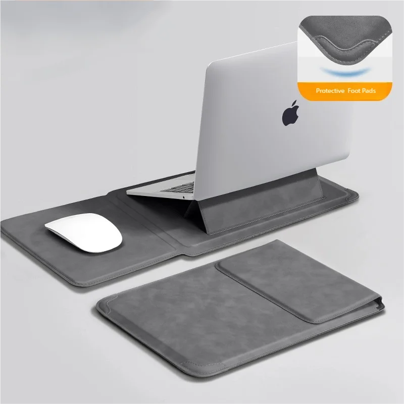 Laptop Sleeve Case 13 14 15 15.6 16Inch For Huawei HP DELL Bag For Macbook Air Pro 13 13.6 M4 Notebook Case with Stand Men Women - Image 11