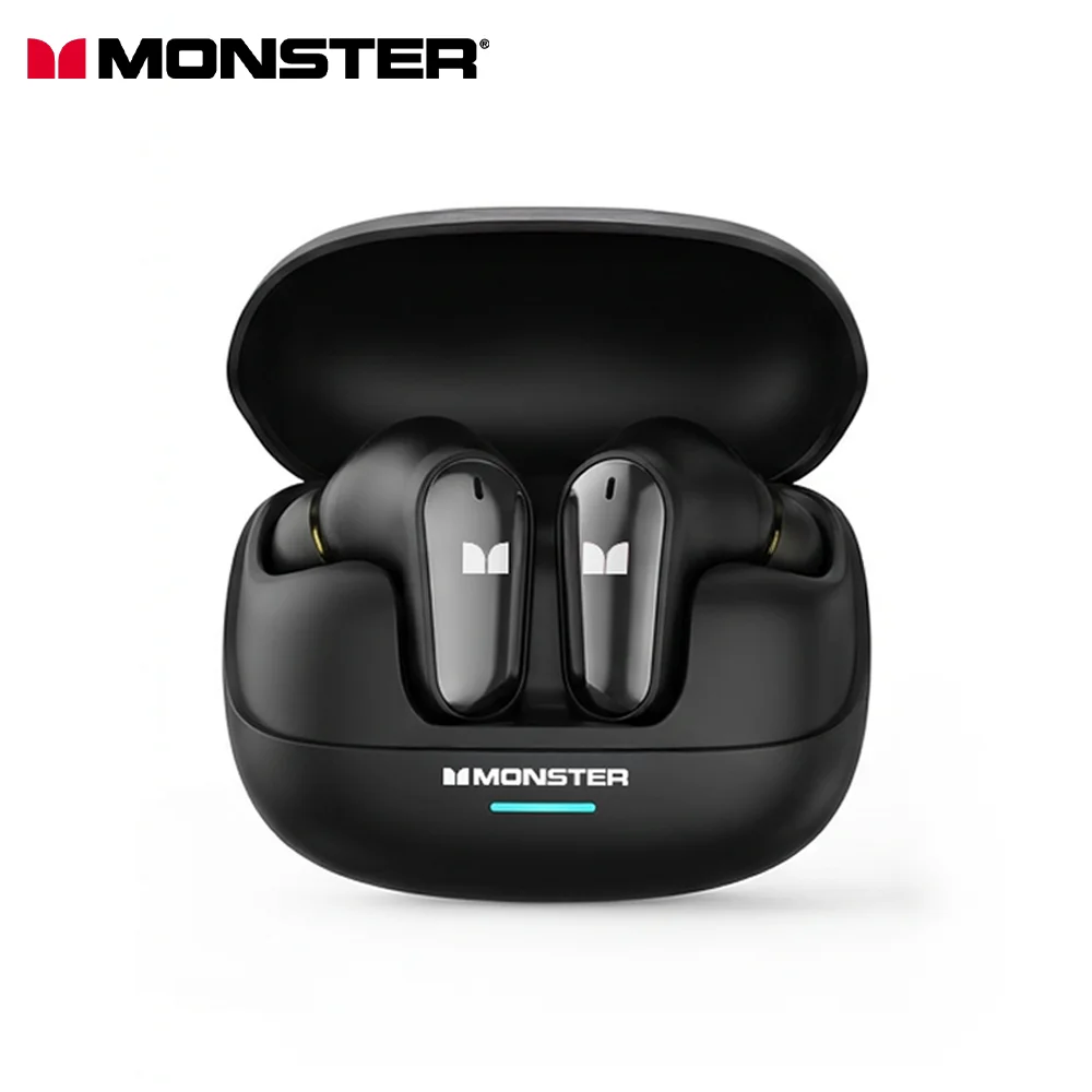Monster Earbuds TWS Bluetooth Charging Box Wireless Earphones With Microphone Dual Mode Stereo Sports Waterproof Heads - Image 8
