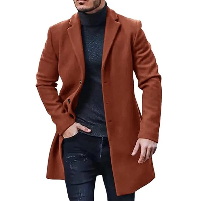 Men's Jackets Streetwear Business Style Jackets Fall Coats Gentlemen's Clothing - Image 2