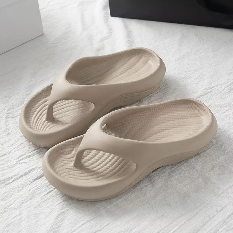 Women Stylish EVA Flip-Flops Comfortable Soft Anti-Slip Anti-Odor Fashionable Versatile for Beach Summer Casual Wear Beach Shoes - Image 10