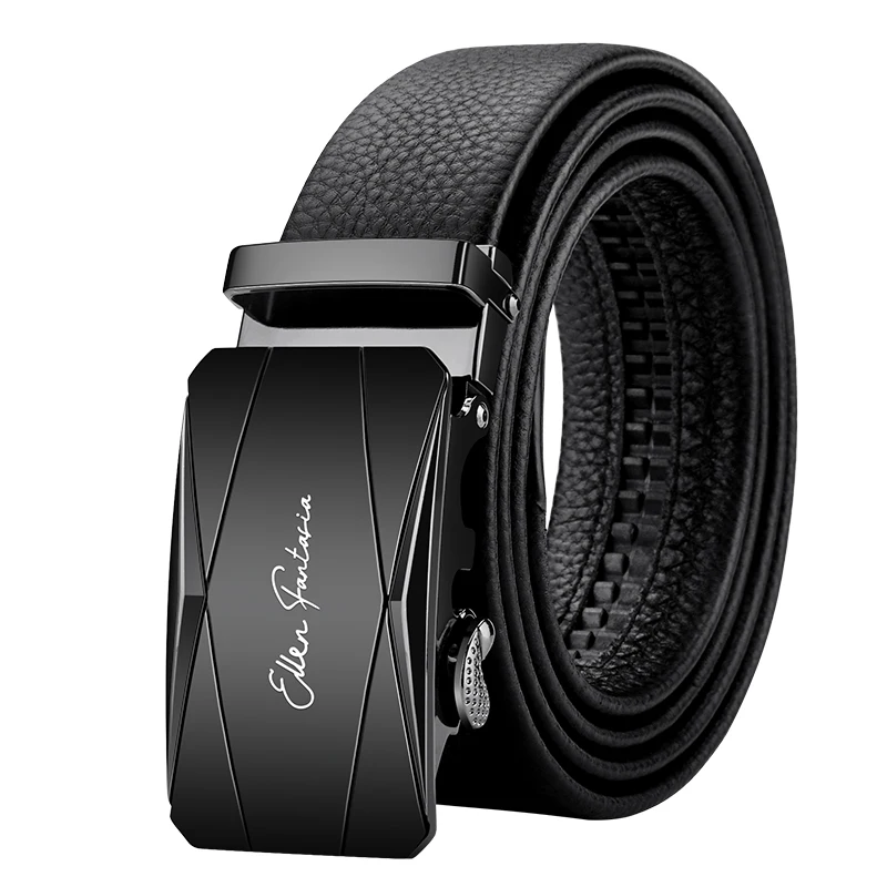 OYIFAN Men Belt Genuine Leather Belt for men Automatic belts Adjustable waistband Business belts 허리띠 - Image 13