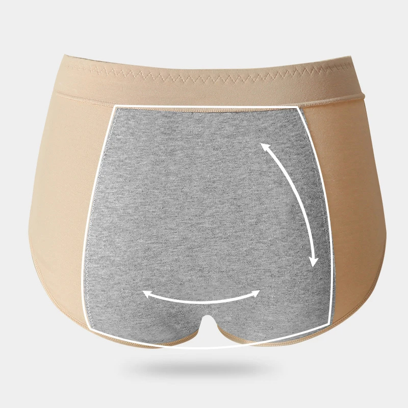 4Pcs/Set Women Menstrual Panties Physiological Panty Leak Proof Underwear High Rise Period Pants Breathable Cotton Girls Briefs - Image 5