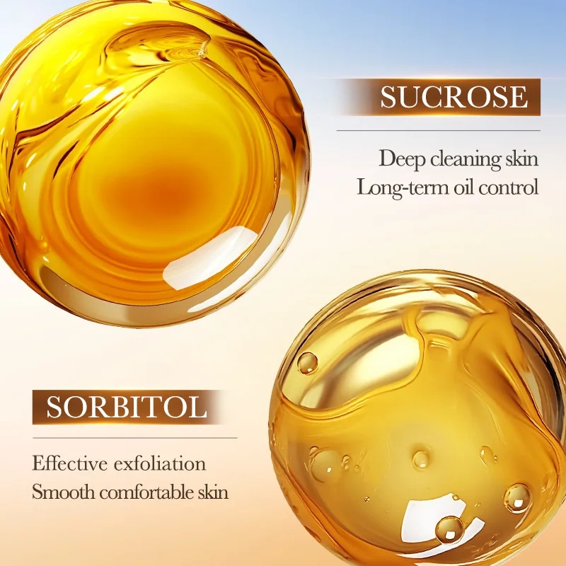SADOER Oat Scrub Exfoliating Facial Soap Face Wash Foam Facial Cleanser Moisturizing Anti-aging Body Bathing Soap Exfoliator - Image 5