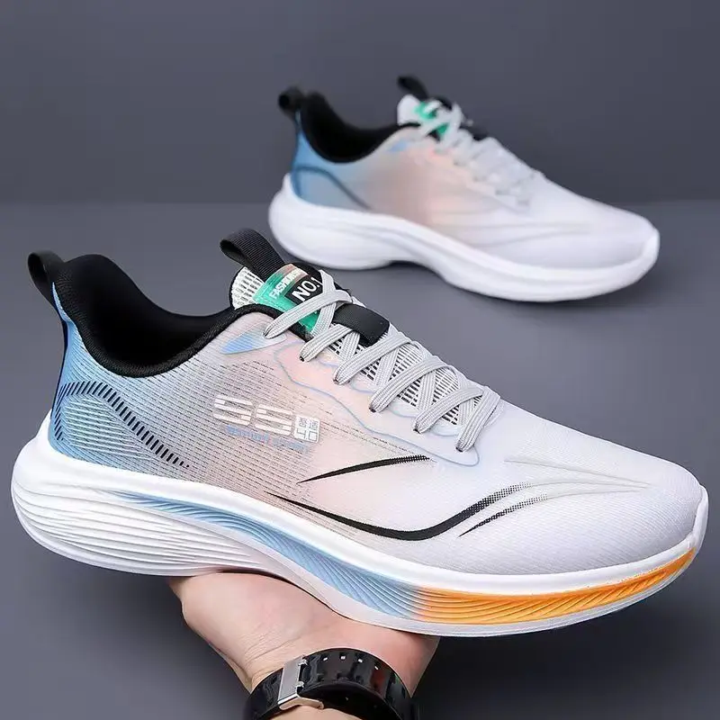 Breathable Mesh Men Shoes Lightweight Casual Sneakers Non Slip Soft Sole Running Shoes for Men Spring Summer - Image 3