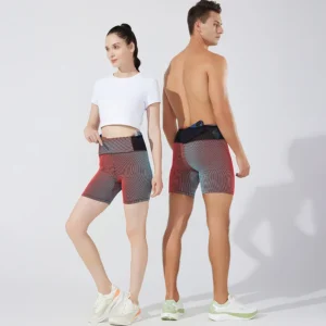 Compression Shorts Gym Man Double Deck Sports Fitness Shorts Male Sportswear Women Yoga Workout Marathon Sporty Running Shorts