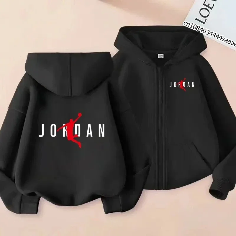 Kids Designer-Inspired Full-Zip Athletic Tracksuit | Basketball Sweatshirt & Jogger Set - Image 9
