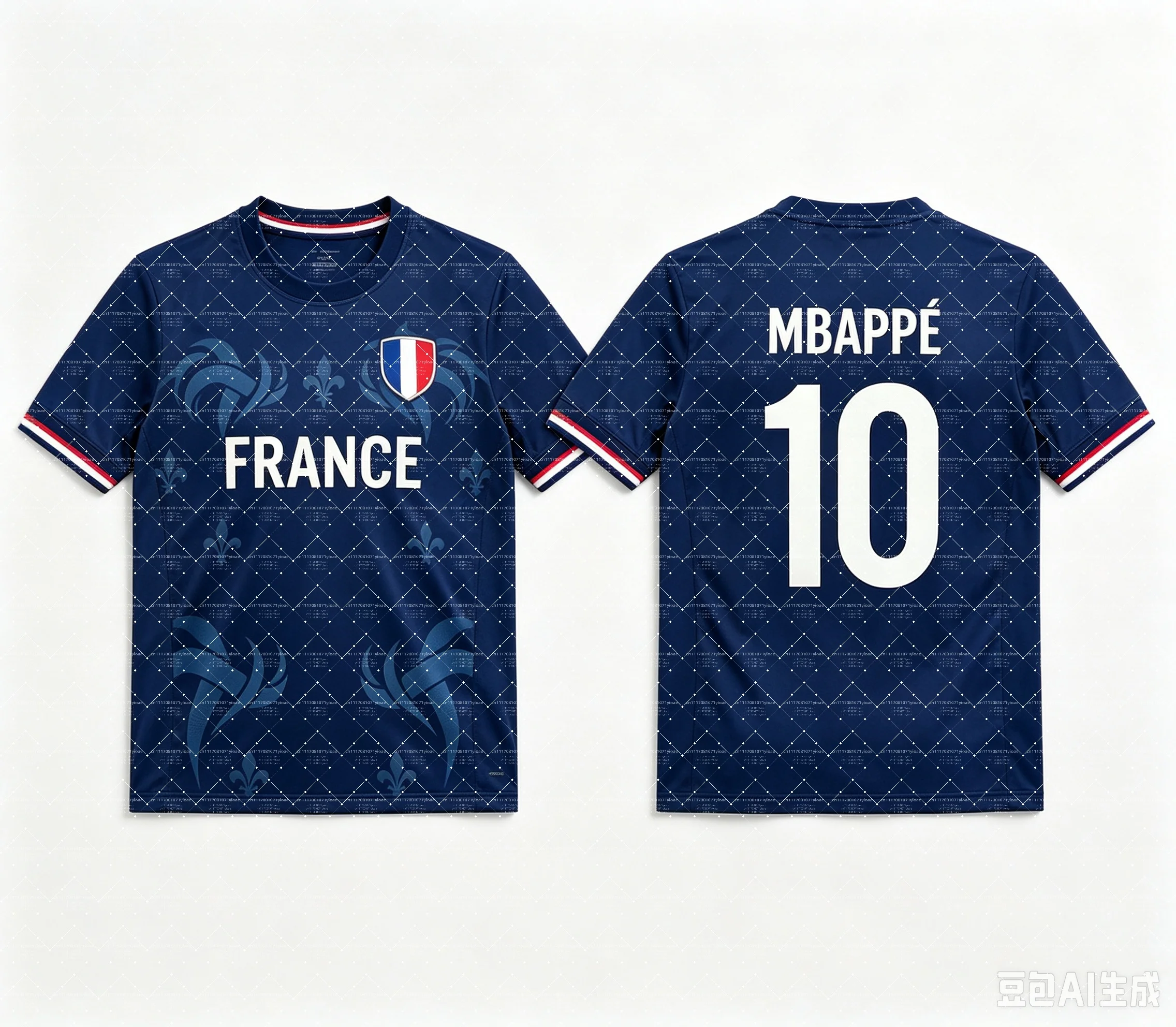 Kids Mbappé France Fan Football Jersey & Shorts Set | Official No. 10 2-Piece Summer Activewear - Image 7