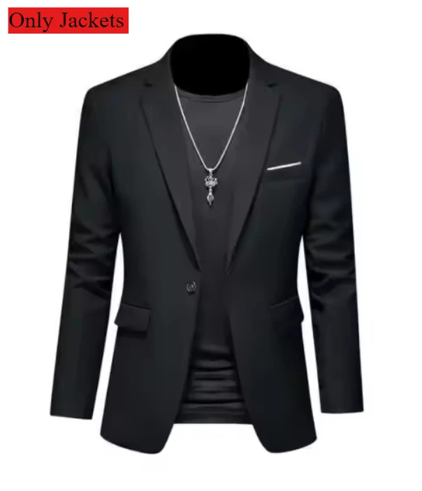 Men's Business Casual Suit for Weddings, Genuine Blazer, Vest and Pants, Big & Tall,Slim Fit Waistcoat, Dress Trousers, US Size - Image 11