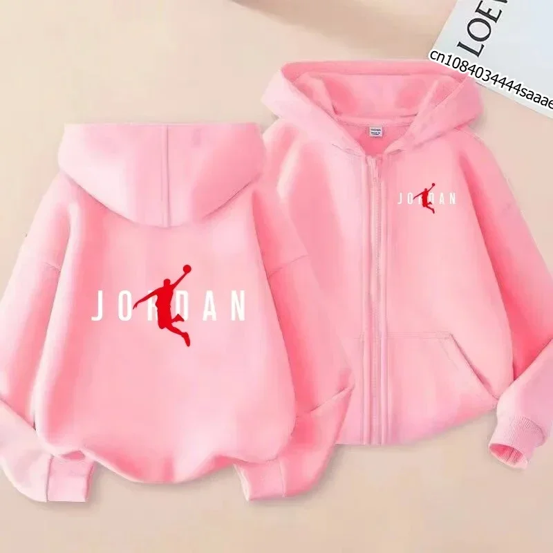 Kids Designer-Inspired Full-Zip Athletic Tracksuit | Basketball Sweatshirt & Jogger Set - Image 3