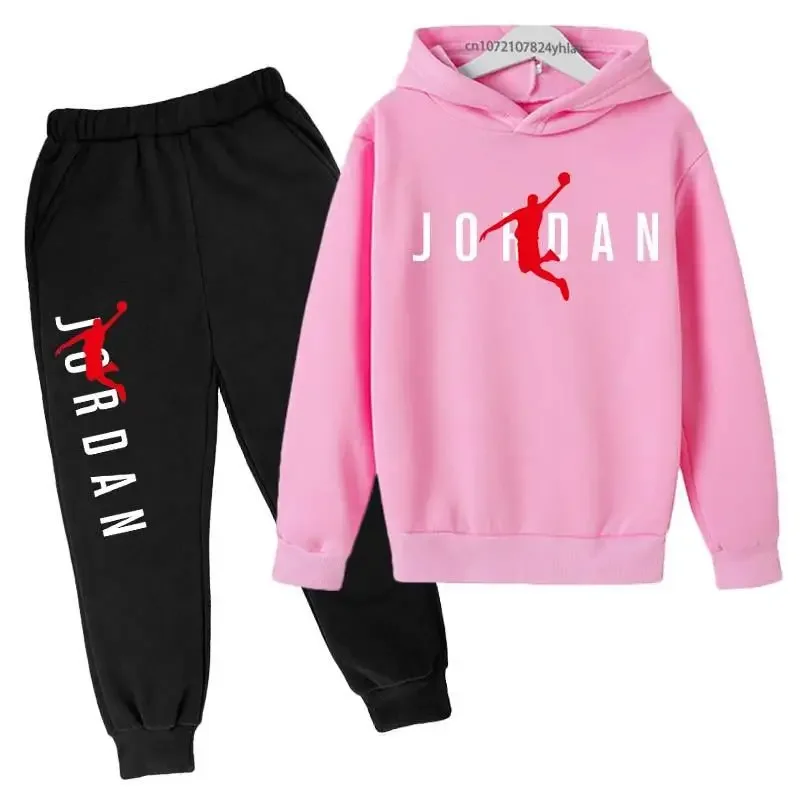 Kids Designer-Inspired Full-Zip Athletic Tracksuit | Basketball Sweatshirt & Jogger Set - Image 10