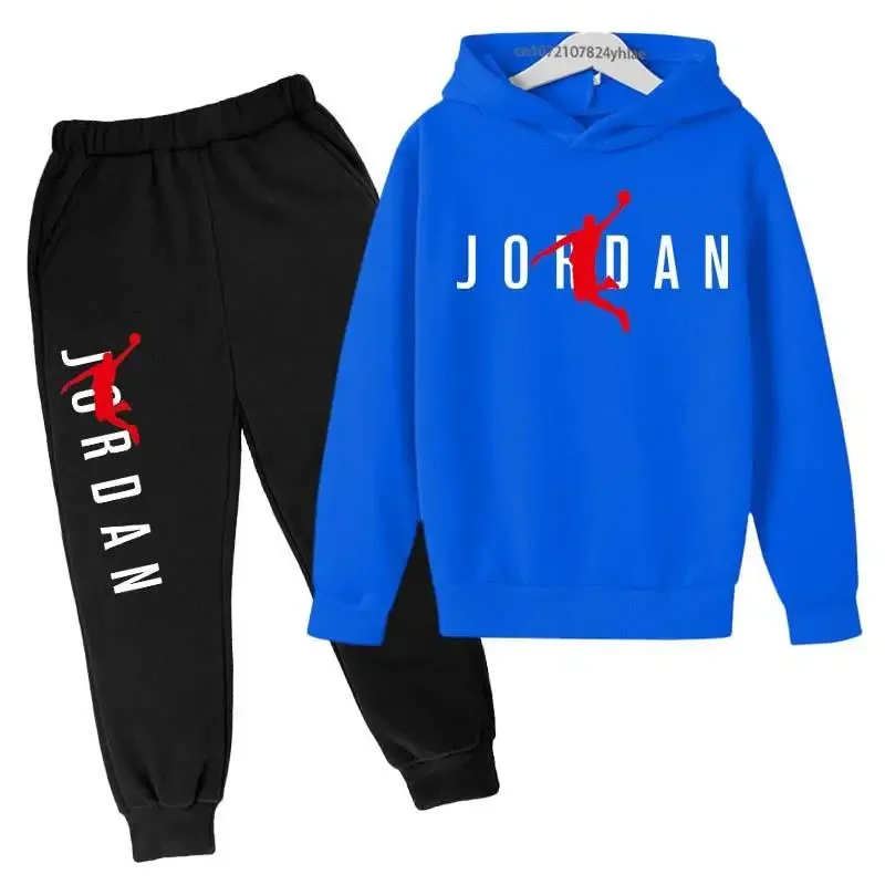 Kids Designer-Inspired Full-Zip Athletic Tracksuit | Basketball Sweatshirt & Jogger Set - Image 15