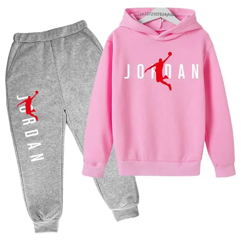 Kids Designer-Inspired Full-Zip Athletic Tracksuit | Basketball Sweatshirt & Jogger Set - Image 12